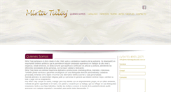 Desktop Screenshot of mirtatulajpelucas.com.ar
